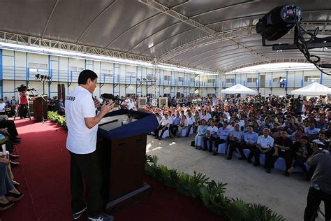 Duterte inaugurates mega drug rehab center in Nueva Ecija.